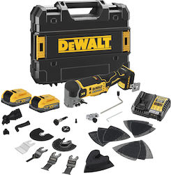 DEWALT DCS359S2 Unealtă Multifuncțională Oscilantă Brushless 18V 2x3,5Ah