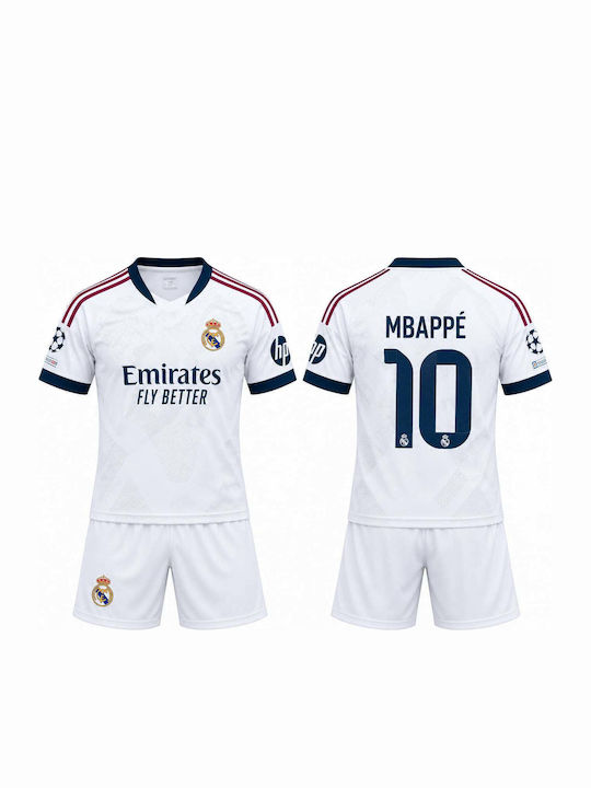 Real Mbappe Παιδικό Σετ Εμφάνισης Ποδοσφαίρου