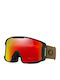 Oakley L Snow Mască de Schi și Snowboard pentru Adulți Verde cu Lentilă Verde