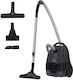Hoover HE1 Plus Vacuum Cleaner 800W Bagged 3L Grey