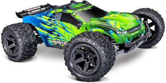 Traxxas Rustler 4x4 RTR Радиоуправляем Автомобил Зелен