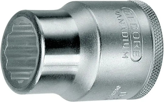Gedore Многоклиново гедоре с присъединителен квадрат 3/4" Диаметър 3/4" / 32 / 50 / 19