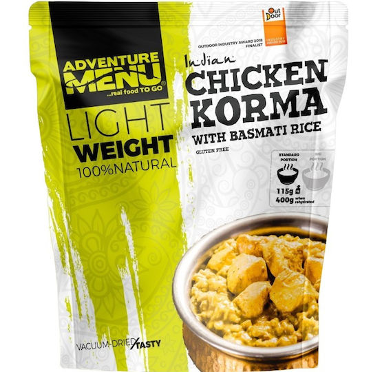 Meniu Liofilizat Adventure Menu Korma cu Pui și Orez 115 g