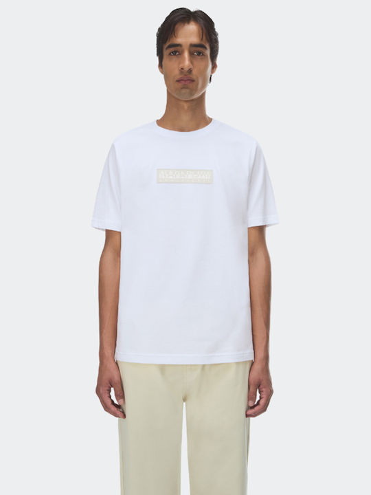 Napapijri S-box Tricou Alb