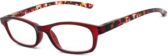 Cammello Tartaruga Ochelari de Vedere pentru Femei +0.75 de Culoare Burgundy 5161-burgundy-tartaruga-075_36486