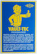 Trick Or Treat Studios Fallout Metallschild Procedures Figur