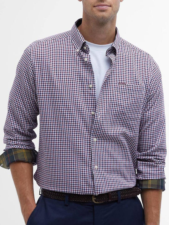 Barbour Padshaw Long Sleeve Cotton Checked Shir...