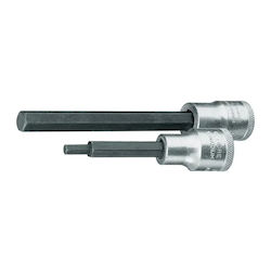 Дълга Шестостенна Муфа 8 mm #1/2 In 19 L 8-140 2951533 Gedore Дълга Шестостенна Муфа 8 mm #1/2 In 19 L 8-140 2951533 Gedore