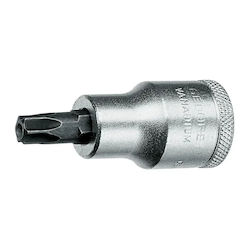 Καтържна вложка 1/2" Torx Мъжка с Отвор Itx 19 B T40 6200410 Gedore Καтържна вложка 1/2" Torx Мъжка с Отвор Itx 19 B T40 6200410 Gedore