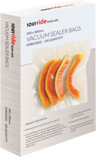 SousVideTools Pungi pentru aparate de vidat 300x200mm 100buc