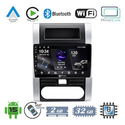 Vencore 3236-10006-0223s Android-Multimedia-Display 15 10,1" PX5S Octa-Core 2 GB/32 GB IPS-Frontblende CarPlay Android Auto 360°-Kamera-Unterstützung Nissan X-Trail 2007–2013 – Silber 3236-10006-0223s