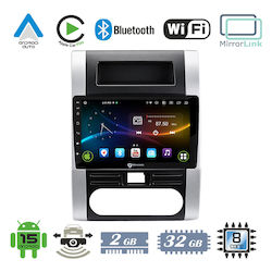 Vencore 3236-10008-0223s Android 15 Multimedia-Display 10,1" 9109a Mtk6762 Octa-Core 2 GB/32 GB IPS-Frontblende CarPlay Android Auto Rückfahrkamera-Unterstützung AHD Nissan X-Trail 2007–2013 – Silber 3236-10008-0223s