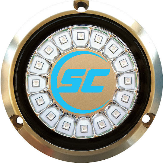 Shadow Caster SCR-16 Round Blue LED Underwater Light