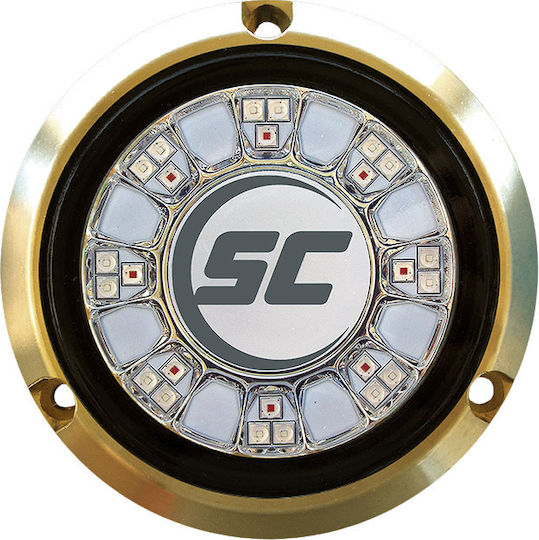 Shadow Caster Scr-24 Round White LED Underwater Light
