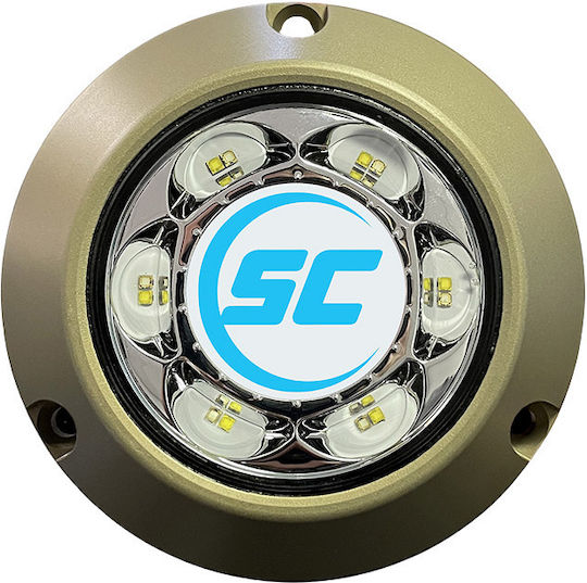 Shadow Caster SC3-ALSM Round Underwater Light White-Blue