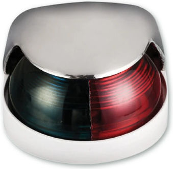Osculati Lampă 80x58 mm Aplicată Albă Inox Inox