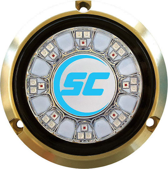 Shadow Caster Scr-24 Round Blue LED Underwater Light