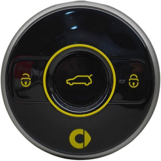 Κέλυφος Κλειδιού Smart Smartkey 3 Κουμπιών Μαύρο
