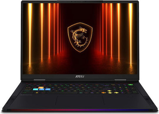 MSI Raider 18 HX AI A2WH 18" UHD 120 Hz (Ultra 9-275HX/32 GB/1 TB SSD/GeForce RTX 5070 Ti/Windows 11 Home) Core Black (US-Tastatur)