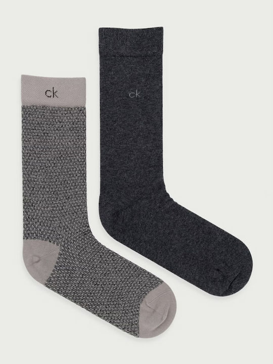 Calvin Klein Ανδρικές Κάλτσες Mouline 2Pack