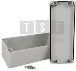 Elektro Plast Електрическа Кутия за Външен Монтаж, Водоустойчива IP67, Сива,