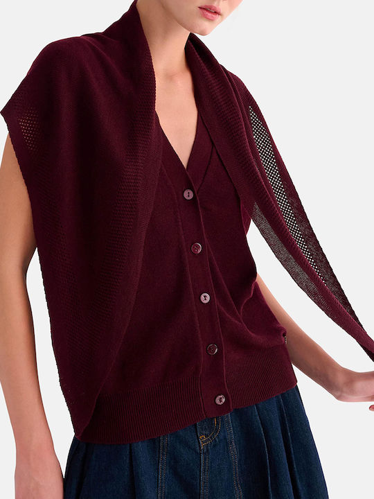 attrattivo Women's Vest Redwine