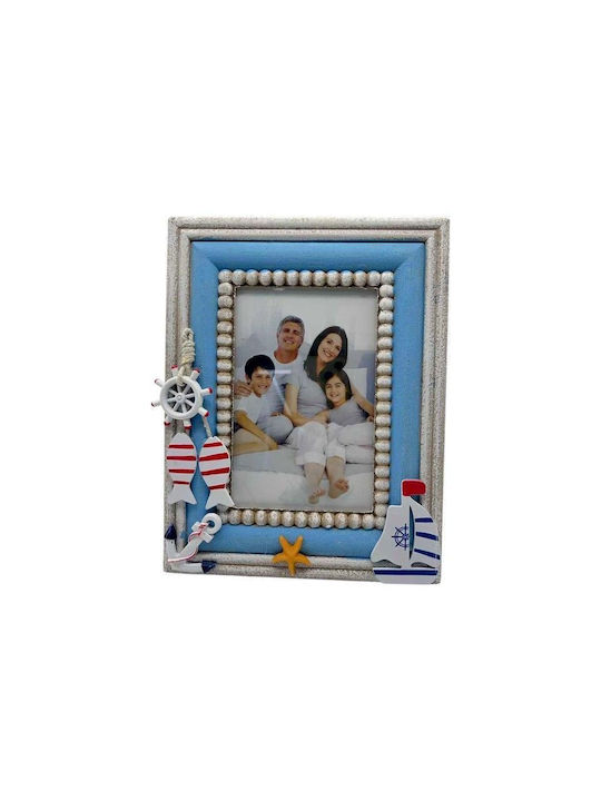 Plastic Photo Frame With Grey Frame 2 Pieces