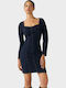 Mini Evening Dress Black