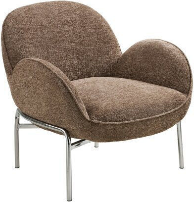 Brea 335 Drehbarer Sessel Braun 80x77x79cm