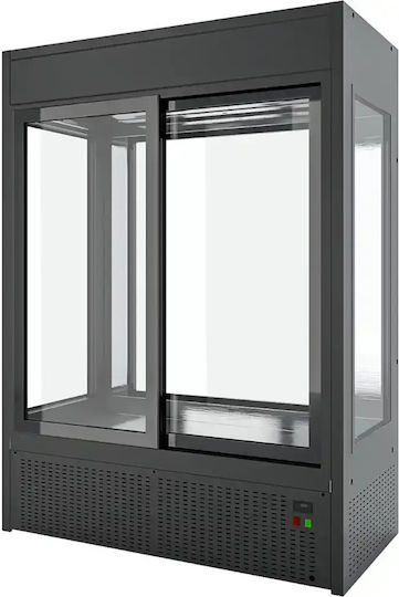 Domi Βιτρίνα Κρεοπωλείου Υ215xΠ160xΒ77cm