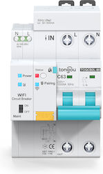 Tongou Rail-Mounted Earth Leakage Relay 63A 2-Pole Tongou Rail-Mounted Earth Leakage Relay 63A 2-Pole