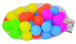 Plastic Balls with Net 50 pcs