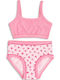Cotonella Set Kinder Bustiers Fuchsia