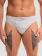 Men's Grey Slips 6-Pack
