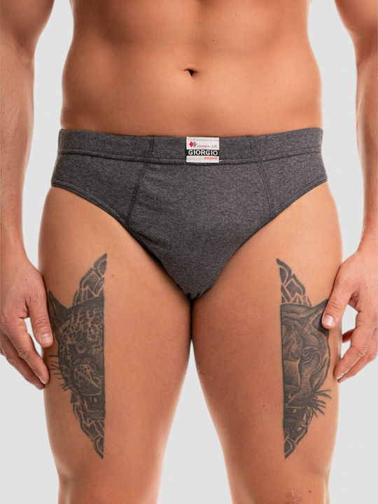 Men's Anthracite Slips 6-Pack