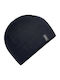 Unisex Knitted Beanie in Navy Blue