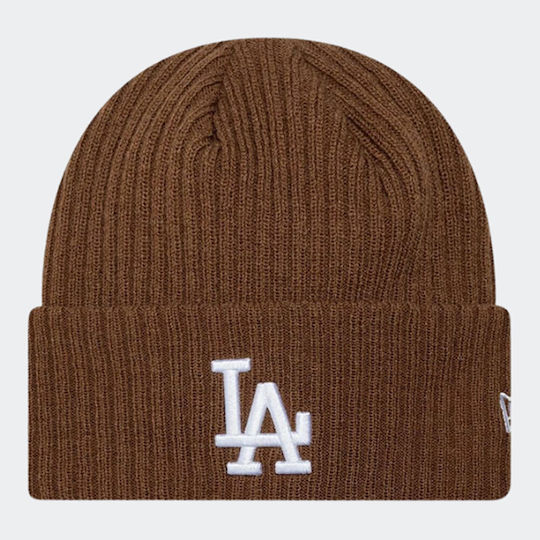 LA Dodgers Unisex Knitted Beanie in Brown