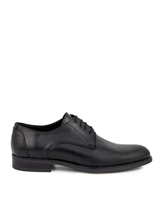 Pantofi Eleganți Bărbătești din Piele Negri
