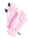 Kids Knitted Pink Gloves