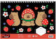 Must Team Zeichenblock Capybara Strawberry A4 (21 x 29,7 cm)