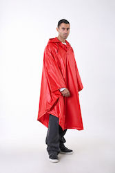 Anorak Jumper Wasserdichter und Winddichter Poncho Rot