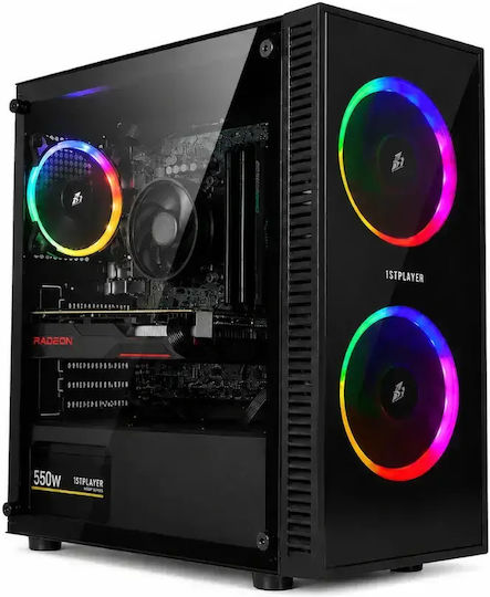 Vengeance Scarab-V6 Desktop PC (Ryzen 5-5500/16GB DDR4/512GB SSD/GeForce RTX 3050/No OS)