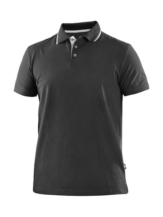 Μπλουζάκι Polo Ελαστικό Cxs Henry Black-white
