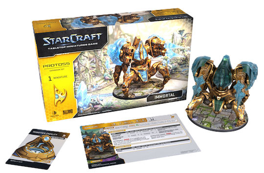 Starcraft Joc de Miniaturi de Masă Set de Extindere Nemuritor Protoss