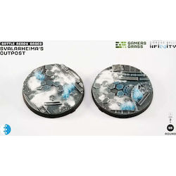 Gamers Grass Infinity Svalarheimas Außenposten Rund 55 mm 2x