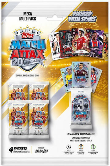 Topps Champions League Match Attax 2026/27 Mega Multipack (EN)