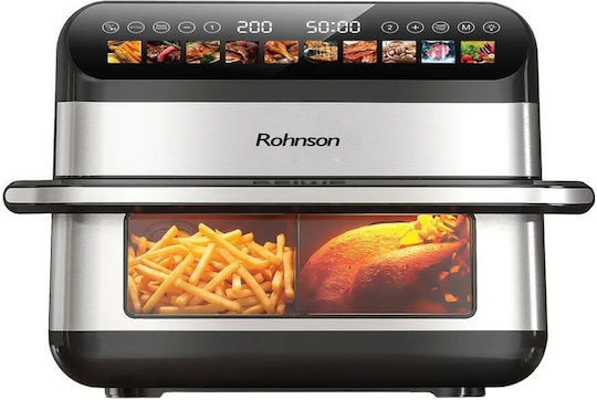 Rohnson Еър фрайър с Двойна Подвижна Кошница 10 л R-28001