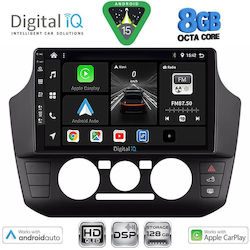 Digital IQ Auto-Audiosystem für Seat Mii und Skoda Citigo 2017–2023 (Bluetooth/USB/WLAN/GPS/Apple CarPlay/Android Auto) mit 9-Zoll-Touchscreen