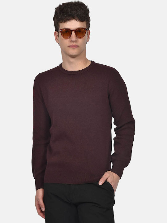 Berto Lucci Burgundy Sweater