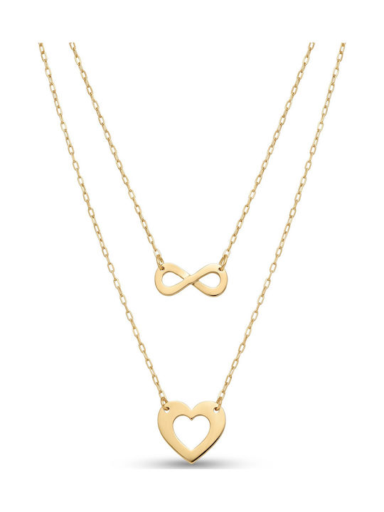 Kiriakos Gofas Колие от 14K злато